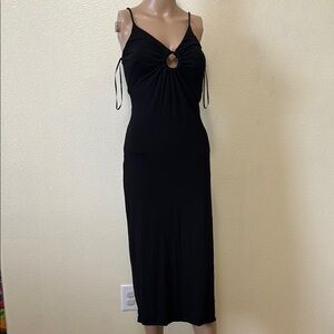 Forever 21- Elegant Black Midi Dress